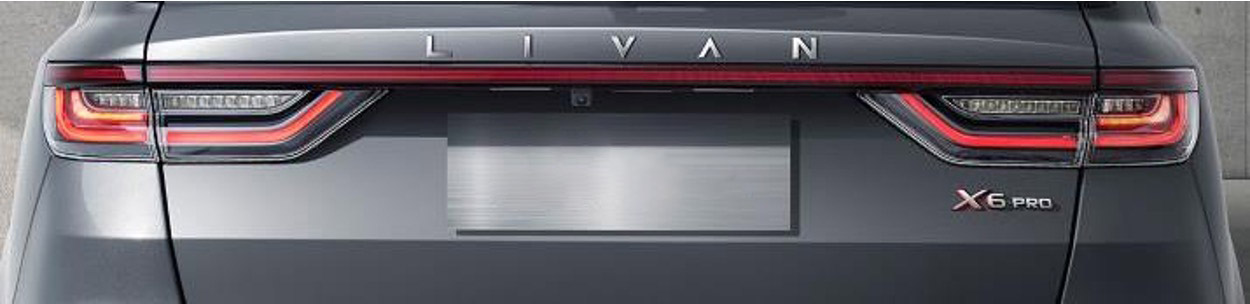 LIVAN ИКС6ПРО Единая линия задней оптики